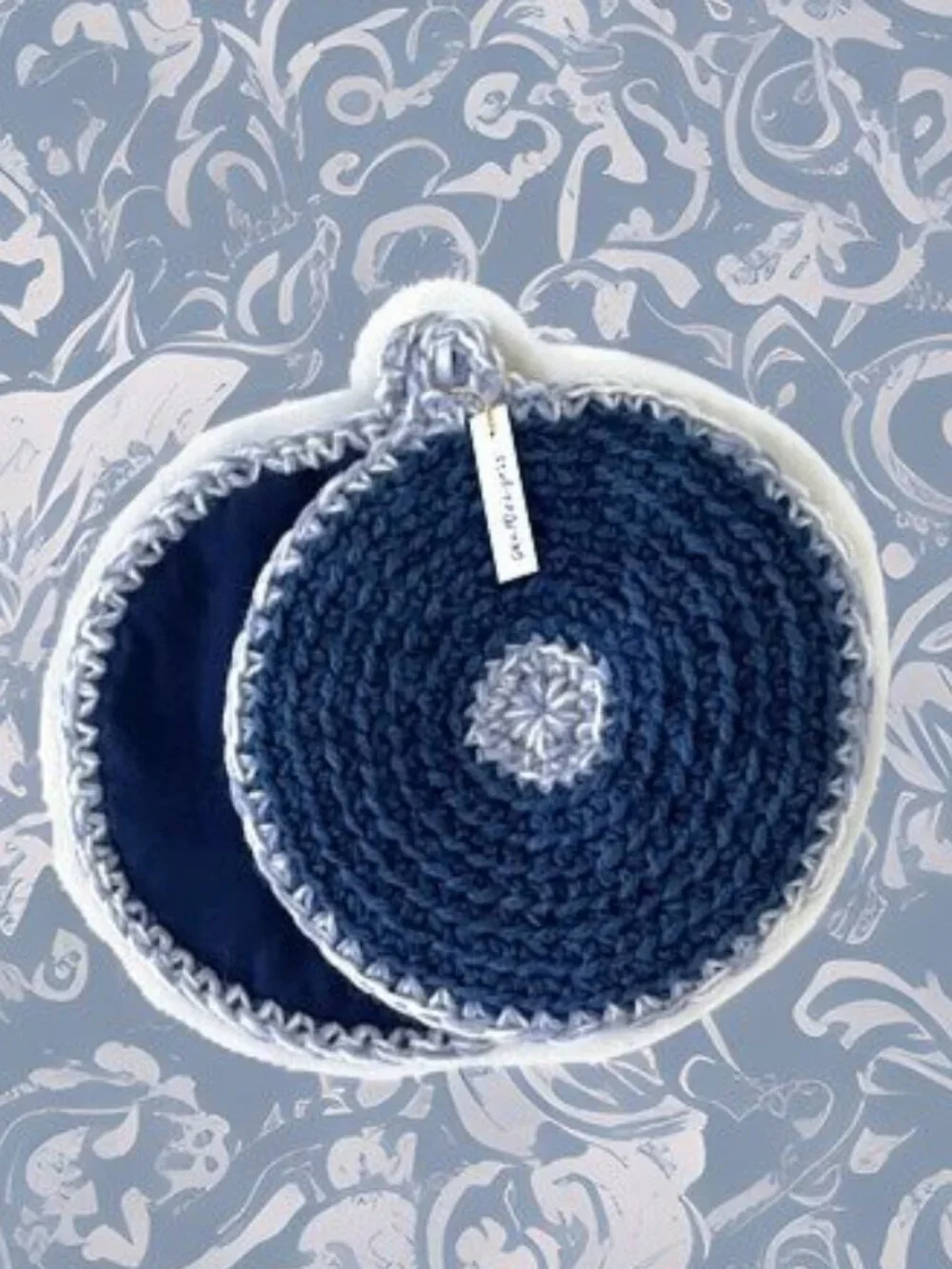 Crochet Pot Holders, Kitchen Decor, Crochet Gift Under 15, Handmade Potholders